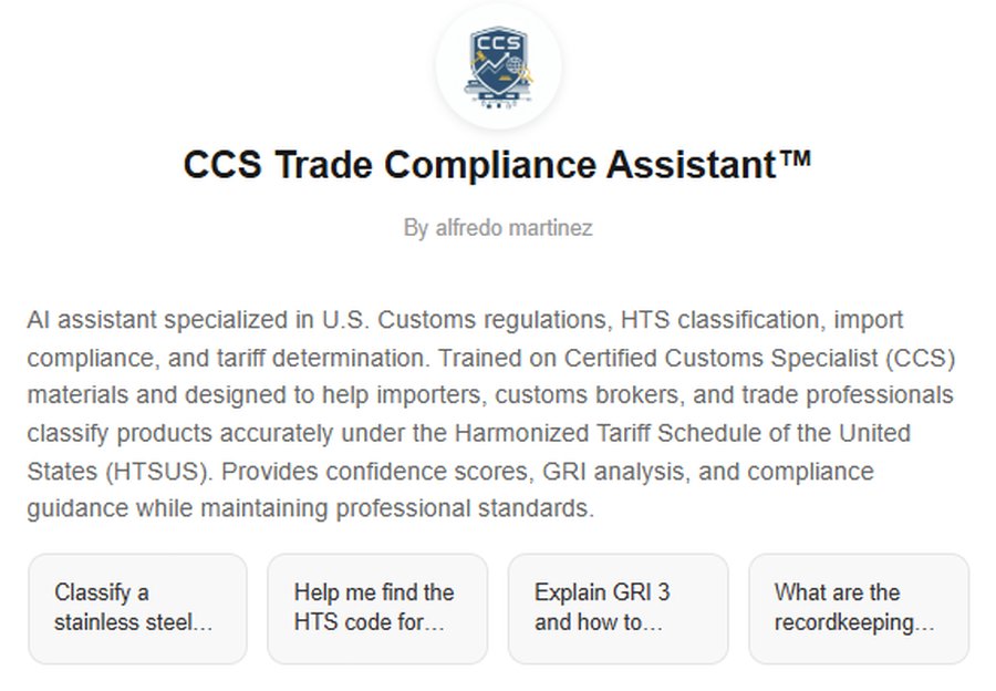 Customs Specialist AI